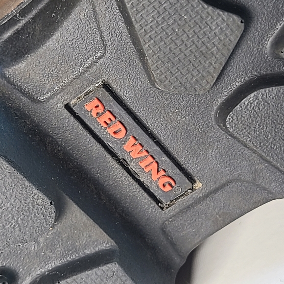 Red Wing Womens King Toe Brown Leather Safety Steel Toe Work Boots 2327 6.5 D - Picture 6 of 11